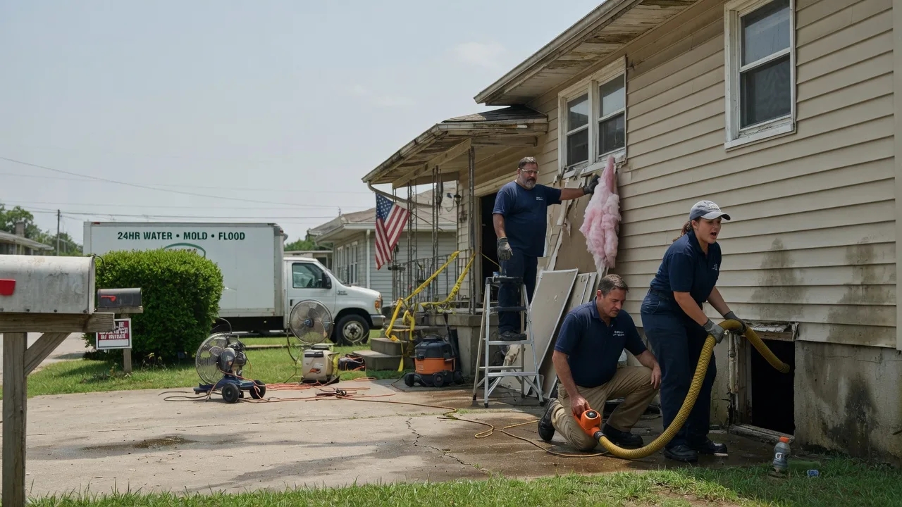 Water Damage Repair in Frisco, TX near me
